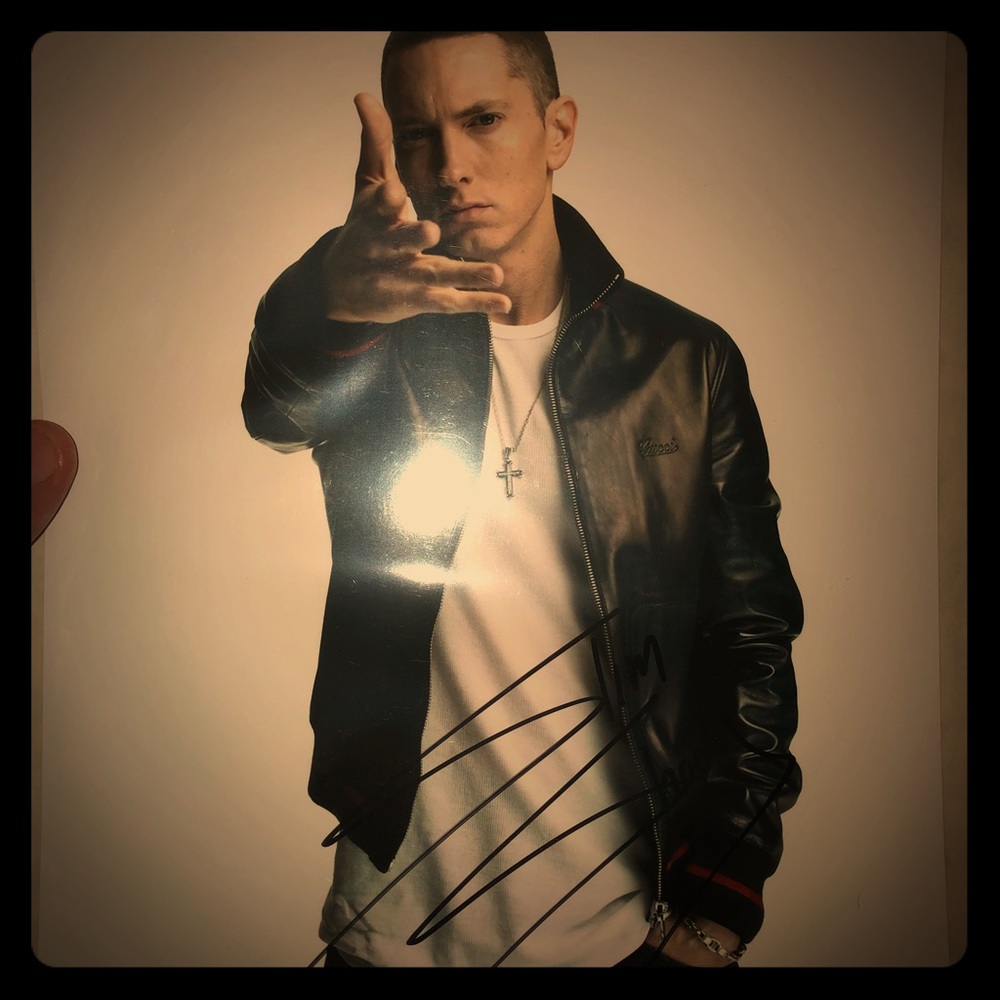 Eminem signed with COA 🖊